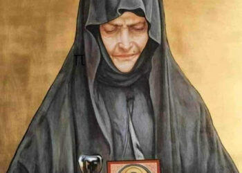 Η Γερόντισσα Μακαρία της Μονής Αγίου Εφραίμ Νέας Μάκρης.