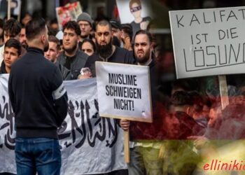 Ισλαμιστική επίδειξη ισχύος στη Γερμανία. Πλήθος ισλαμιστών ζητούν δημιουργία Χαλιφάτου στη χώρα σε συγκέντρωση διαμαρτυρίας που πραγματοποίησαν στο Αμβούργο (Video’s)