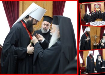 Ηχηρό «μήνυμα» προς την Δύση από τον Πατριάρχη Ιεροσολύμων! Παρασημοφόρησε πρωτοκλασάτο Ρώσο μητροπολίτη