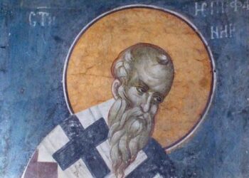 ΑΓΙΟΣ ΕΠΙΦΑΝΙΟΣ ΚΥΠΡΟΥ: Ο ΜΕΓΑΛΟΣ ΑΝΤΙΑΙΡΕΤΙΚΟΣ ΠΑΤΕΡΑΣ