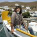O κτηνοτρόφος Γιώργος Βογιατζής από την Αστυπάλαια ο οποίος προσφάτως απομακρύνθηκε από την νησίδα «Δύο Αδέλφια», όπου είχε τα αιγοπρόβατά του!