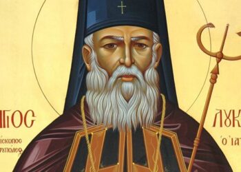 ΑΓΙΟΣ ΛΟΥΚΑΣ Ο ΙΑΤΡΟΣ, ΑΡΧΙΕΠΙΣΚΟΠΟΣ ΣΥΜΦΕΡΟΥΠΟΛΕΩΣ ΚΑΙ ΚΡΙΜΑΙΑΣ