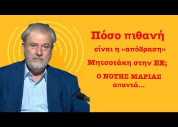 Πόσο πιθανή είναι η «απόδραση» Μητσοτάκη στην ΕΕ; Ο Νότης Μαριάς απαντά