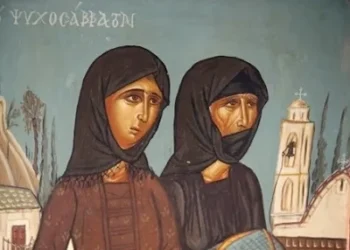 Τό κλείσιμο των ψυχών στις θέσεις τους, σαν έλθει το Ψυχοσάββατο της Πεντηκοστής…