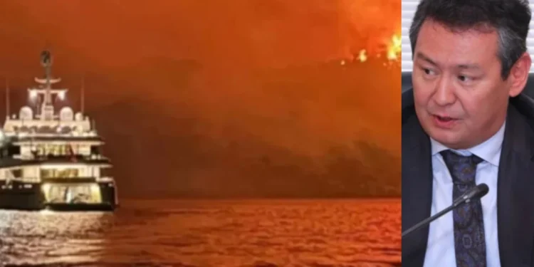 Οι ελληνικές Αρχές μας άφησαν να φύγουμε σαν κύριοι: Ο ολιγάρχης από το Καζακστάν για τη φωτιά στην Ύδρα