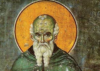 Ο Όσιος Αθανάσιος ο Αθωνίτης και το Κρυφό Σχολειό στη Μ. Λαύρα