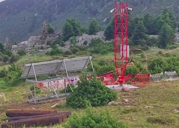 Οργή για τις ανεμογεννήτριες – Επίθεση και ακινητοποίηση φρουρών με καταστροφή ανεμολογικού ιστού στην Εύβοια