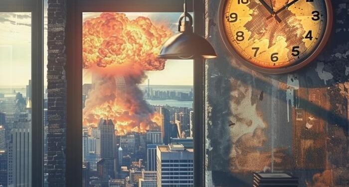 Το Doomsday Clock θα προχωρήσει στα 45 δευτερόλεπτα πριν από την έναρξη του πυρηνικού πολέμου.