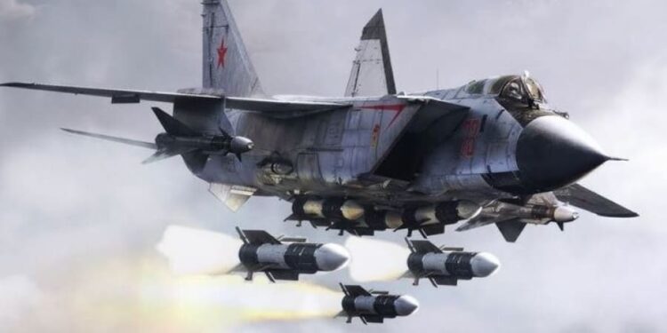 Τρόμος στο ΝΑΤΟ για το MiG 31BM – Ο ρωσικός δαίμονας εξοντώνει τα F16 και χτυπά 6 στόχους ταυτόχρονα