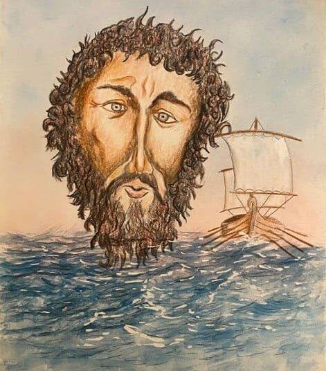 Σύμφωνα μέ τήν περιγραφή τοῦ Ὁμήρου, ὁ Ὀδυσσέας εἶχε ἐνοχλητικό παρουσιαστικό. Ἒμοιζε μέ ἀλλοπαρμένο καί ἂφρονα. Ἀλλά ὃταν μιλοῦσε, ὃλα τά ἒλεγε σάν νά ἦταν αοιδός. Καί τότε ὃλοι ξεχνοῦσαν τό παρουσιαστικό του...