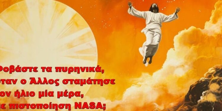 BAS_4 : Φοβάστε τα πυρηνικά, όταν ο Άλλος σταμάτησε τον ήλιο μία μέρα, με πιστοποίηση NASA;