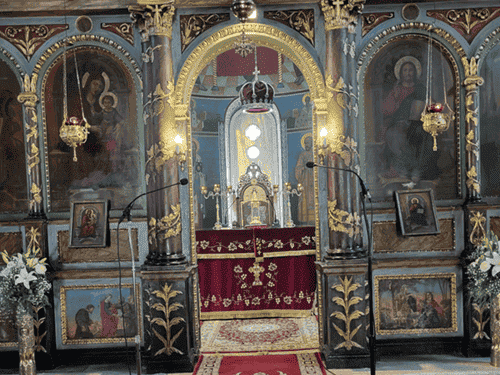 Λέμε ΟΧΙ και δεν μπαίνουμε σε Εκκλησίες και Ιερές Μονές που ο Εσταυρωμένος δεν βρίσκεται πίσω από την Αγία Τράπεζα