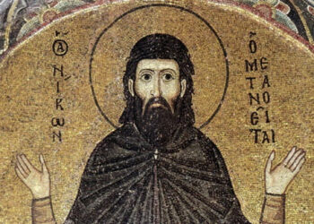 ΑΓΙΟΣ ΝΙΚΩΝ Ο ΜΕΤΑΝΟΕΙΤΕ: Ο ΦΛΟΓΕΡΟΣ ΚΗΡΥΚΑΣ ΤΗΣ ΜΕΤΑΝΟΙΑΣ