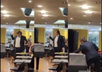 Ρεζιλίκια! Τατσόπουλος και Καραγιάννης “σκοτώθηκαν”- Ο συγγραφέας του πέταξε εικόνα της Παναγίας στο κεφάλι (βίντεο)