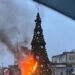 Συρία: Εκατοντάδες Χριστιανοί διαδήλωσαν στη Δαμασκό μετά την πυρπόληση χριστουγεννιάτικου δέντρου