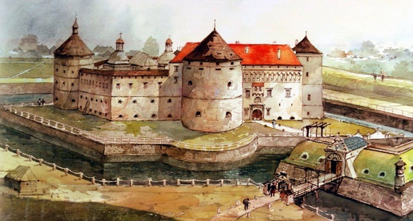 Castles of Ukraine in Watercolors by Polish Artist
