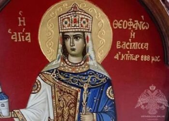 ΑΓΙΑ ΘΕΟΦΑΝΩ: Η ΕΛΕΗΜΩΝ ΚΑΙ ΠΡΟΔΟΜΕΝΗ ΒΥΖΑΝΤΙΝΗ ΒΑΣΙΛΙΣΣΑ