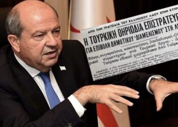 ΑΡΘΡΟ ΦΑΝΟΥΛΑΣ ΑΡΓΥΡΟΥ: Οι ψευτιές και πρόστυχες κραυγές του Τατάρ: «Οι Ε/κ έκλεισαν σε γκέτο τους Τ/κ με τη βία των όπλων…»!!!
