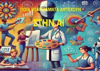 Μην φοβάστε την ΑΙ (Τεχνητή Νοημοσύνη) αν εξασκείτε ή ακολουθείται αυτά τα επαγγέλματα