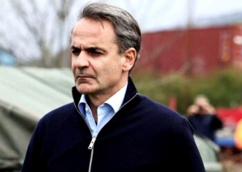 Γελοιογραφία Δημητρίου Χατζηνικολάου: Εἶναι ποτέ δυνατόν νά θέλῃ κάτι καλό ὁ Μητσοτάκης;
