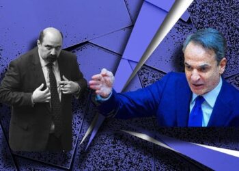 Γελοιογραφία Δημητρίου Χατζηνικολάου : Ὁ Μητσοτάκης, γιά ν’ ἀποφύγῃ τή δική του ἐμπλοκή,…
