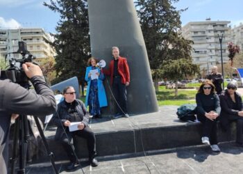 Μαρία Νεγρεπόντη-Δελιβάνη : Ομιλία μου της 6.4.2025, μπροστά στο Γερμανικό Προξενείο, για το γερμανικό χρέος