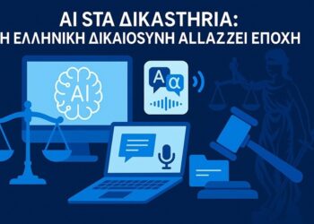 Τεχνητή Νοημοσύνη στη Δικαιοσύνη: Επανάσταση ή κίνδυνος; Δείτε τι αλλάζει στην Ελλάδα