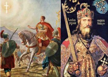 Πύρινος Λόγιος : “Μέγα…Καρλομάγνο εσείς, Μέγα Κωνσταντίνο εμείς”!