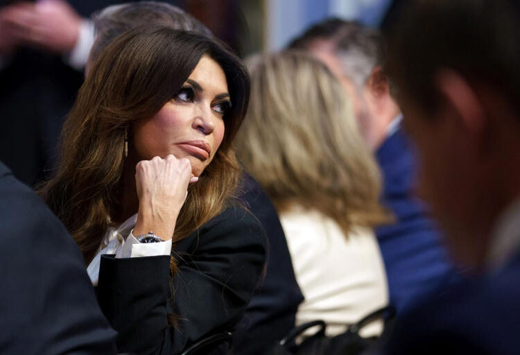 Kimberly Guilfoyle 21 February 2025. EPA/WILL OLIVER / POOL