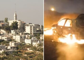 Η Τελευταία Χριστιανική πόλη στη Δυτική Όχθη δέχτηκε επίθεση & πολιορκήθηκε από Ισραηλινούς εποίκους