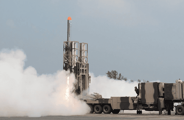 A handout photo provided by the Indian ministry of defense showing India's first indigenously designed and developed long range sub-sonic cruise missile 'Nirbhay', taking off from the integrated test range (ITR), in Balasore, Odisha, India, 17 October 2014. EPA/INDIAN MOD