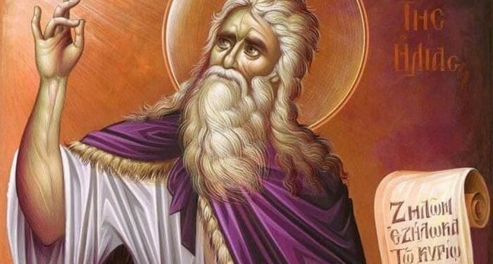 Προφήτης Ηλίας ο μέγιστος των προφητών.