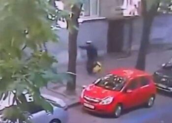 Η στιγμή της δολοφονίας του πρώην προέδρου της Ουκρανικής Βουλής