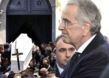Ο επικήδειος του Αντώνη Σαμαρά: «Ευχαριστώ τον Θεό που μας έδωσε αυτό το δώρο»