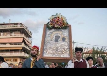 Πορεία προς το Θεομητορικό Μνήμα