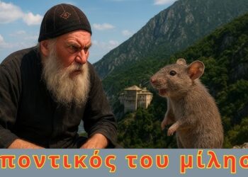 Ο ποντικός μίλησε στο μοναχό!