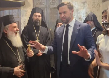 Ελληνορθόδοξος Αρχιεπίσκοπος Αταλά Χάνα προς το αντιπρόεδρο ΗΠΑ JD Vance: Καυχιέσαι για τον χριστιανισμό σου αλλά Χριστιανός δεν είσαι! Ήρθες στην Αγία Πόλη για Ανίερο Σκοπό!