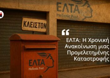 ΑΠΟΣΤΟΛΟΥ: ΕΛΤΑ: Η Χρονική Ανακοίνωση μιας Προμελετημένης Καταστροφής