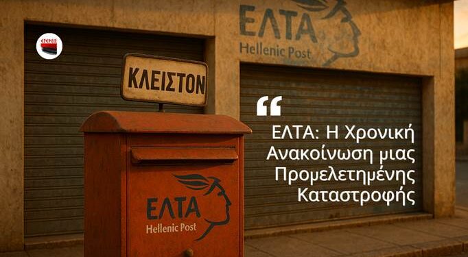 ΑΠΟΣΤΟΛΟΥ: ΕΛΤΑ: Η Χρονική Ανακοίνωση μιας Προμελετημένης Καταστροφής