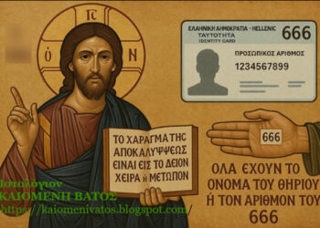 Τό διαζευκτικό “ἤ” τῆς Ἀποκαλύψεως πού δίνει τήν λύση στίς διαφωνίες περί ΧΑΡΑΓΜΑΤΟΣ! Φωτό