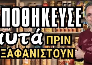 Αποθηκεύστε αυτά πριν εξαφανιστούν – Οι 10 Προμήθειες Έκτακτης Ανάγκης