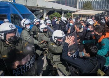 Χάντζος Φίλιππος: Αστυνομική καταστολή