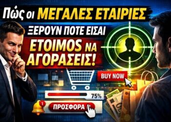 Πώς οι μεγάλες εταιρίες ξέρουν πότε είσαι έτοιμος να αγοράσεις. Και πως ως μικρή επιχείρηση μπορείς και εσύ να τα εφαρμόσεις.