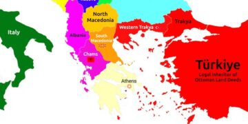 Ξεφεύγουν οι Τούρκοι: Χάρτες με τα σύνορα της Ελλάδας μέχρι τη Λαμία