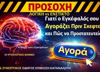 Γιατί ο Εγκέφαλος σου αγοράζει πριν σκεφτεί | Οδηγός Επιβίωσης Καταναλωτή