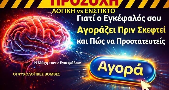Γιατί ο Εγκέφαλος σου αγοράζει πριν σκεφτεί | Οδηγός Επιβίωσης Καταναλωτή