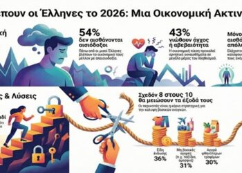 Αποστόλου: Οικονομικό Κλίμα 2026: Απαισιοδοξία και Περικοπές στα Ελληνικά Νοικοκυριά…