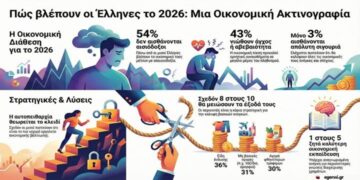 Αποστόλου: Οικονομικό Κλίμα 2026: Απαισιοδοξία και Περικοπές στα Ελληνικά Νοικοκυριά…