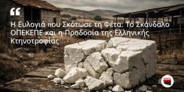 Αποστόλου: Η Ευλογιά που Σκότωσε τη Φέτα: Το Σκάνδαλο του ΟΠΕΚΕΠΕ και η Προδοσία της Ελληνικής Κτηνοτροφίας…