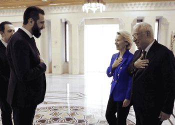 H Ούρσουλα φον ντερ Λάιεν και ο Πρόεδρος του Ευρωπαϊκού Συμβουλίου συναντούν το θηρίο στη Δαμασκό… Ο άγιος Παΐσιος είχε δίκιο. Το θηρίο εδρεύει στις Βρυξέλλες..!